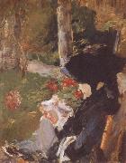 Edouard Manet Manet-s Mother in the Garden at Bellevue oil on canvas